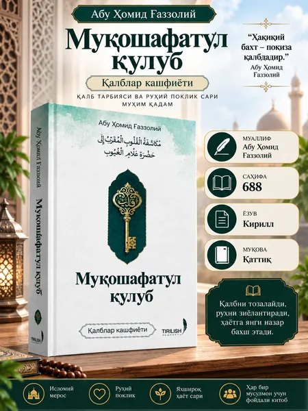 Mukoshafatul Qulub: Imom G'azzoliyning Qalb Tarbiyasi va Ma'naviy Kamolot Sirlari